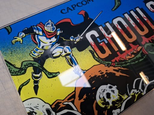 Alternative view of Ghouls 'n Ghosts Marquee