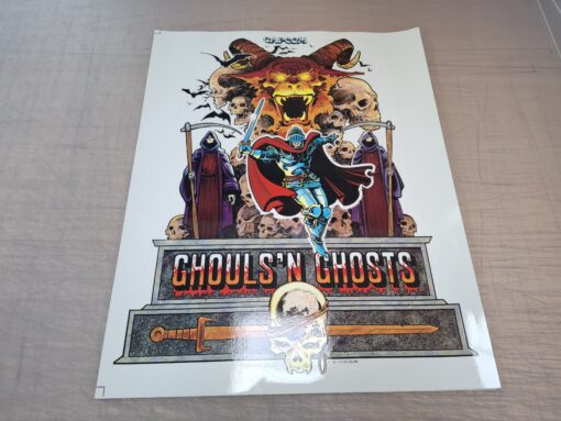 Ghouls 'n Ghosts Side Art