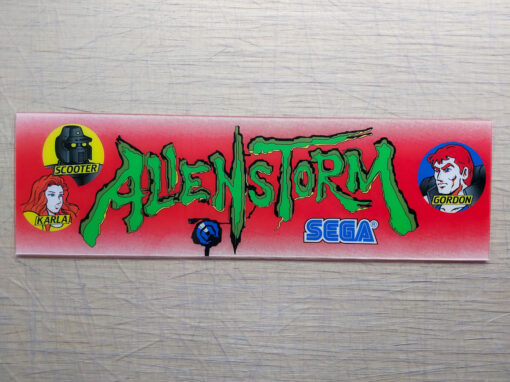 Alien Storm Marquee