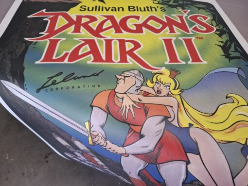 Alternative view of Dragon's Lair II Side Art Set