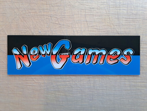 New Games Marquee