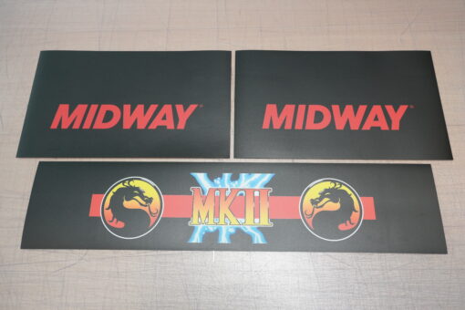 Mortal Kombat II CPO Box Decals