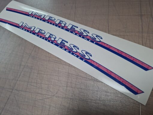 Alternative view of Capcom Impress side art set